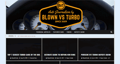 Desktop Screenshot of blownvsturbo.com