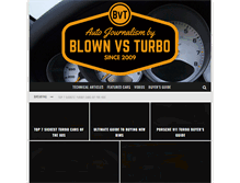 Tablet Screenshot of blownvsturbo.com